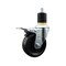 Service Caster 4'' SS Phenolic Swivel 1-7/8'' Expanding Stem Caster Total Lock Brake SCC-SSEXTTL20S414-PHS-178 - alternate 1